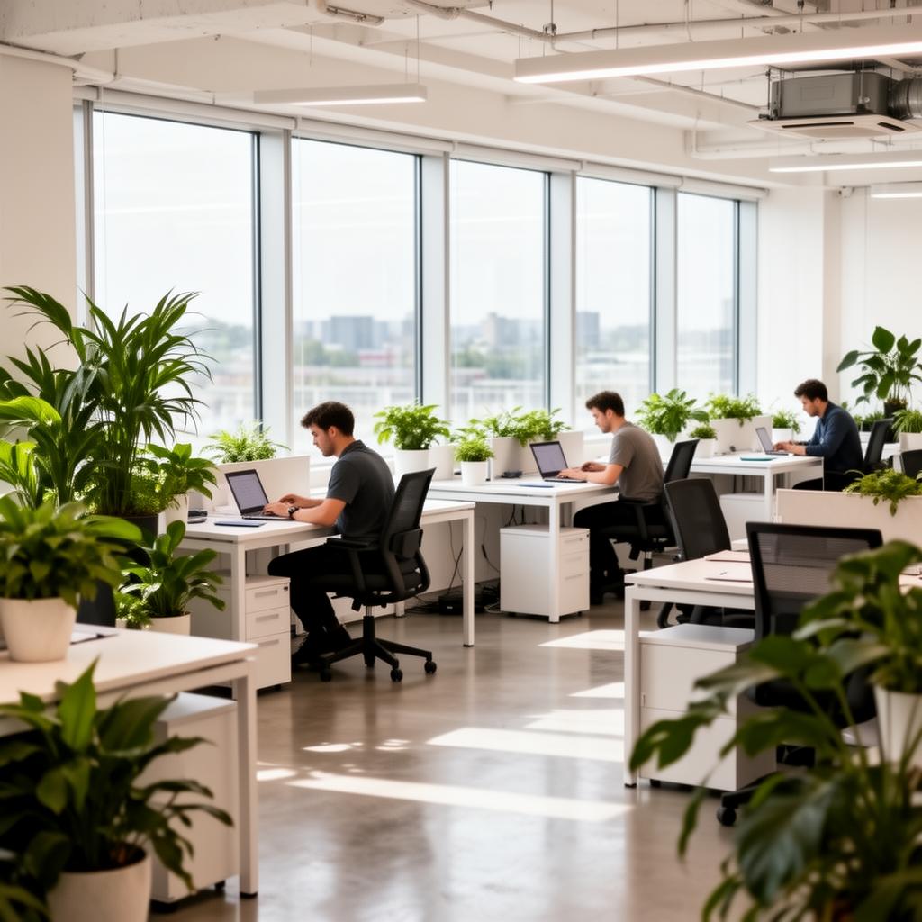 The Desert Sun Health advisor team in a bright modern office